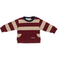 Felpa maglia bambino a righe