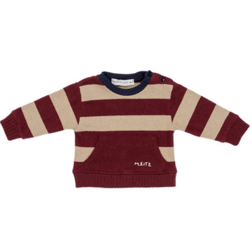Felpa maglia bambino a righe