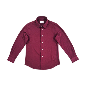 Camicia Boy cotone filo in seta