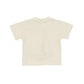 T-shirt Baby in cotone con ricamo barca