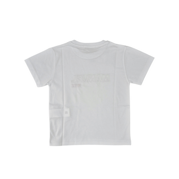 T-shirt Bimbo cotone jersey logo ricamato