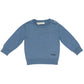 Pullover Girocollo Baby azzurro misto lana