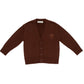 Cardigan Junior a maglia misto lana