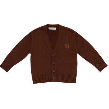 Cardigan Junior a maglia misto lana