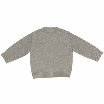 Cardigan Baby in maglia misto lana