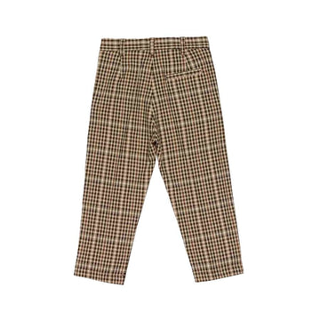 Pantalone Junior a quadri flanella