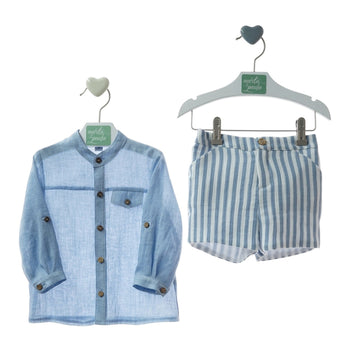Completo Bimbo camicia + bermuda