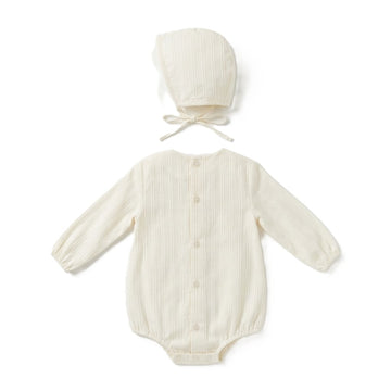Pagliaccetto Neonata punto smock Rosa