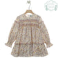 Vestito Bambina "Curry" punto smock