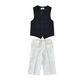Gilet + bermuda in cotone Aletta