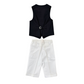 Gilet + bermuda in cotone Aletta
