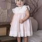 Abito Battesimale organza punto smock