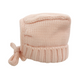 Cappello cuffia neonata in pura lana