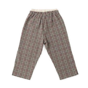 Pantalone Bambina Madras pied de poule