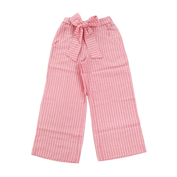 Pantalone in tessuto a righe bimba Lalalù