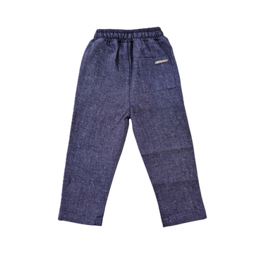 Pantalone baby in cotone e lino denim Paciotti