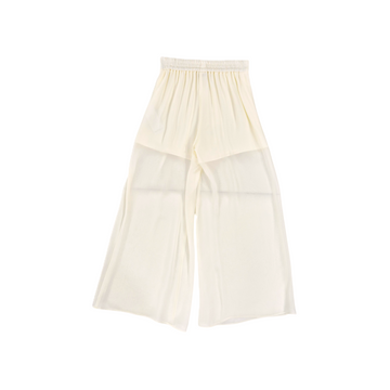 Pantalone Bimba trasparente in georgette