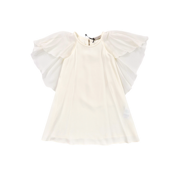 Abito Bambina Mantella in raso