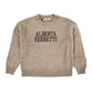 Pullover Bimba mix Alpaca logo ricamato