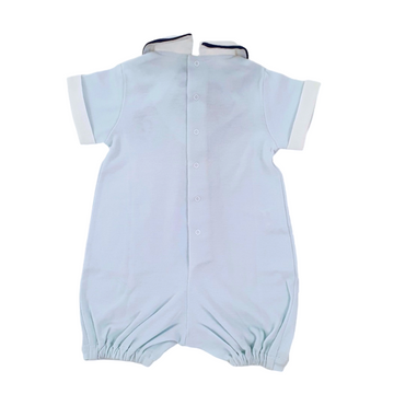 Pagliaccetto neonato cotone jersey con papillon