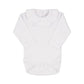 Body unisex in cotone con collo arricciato
