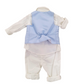 Completo neonato 3 pezzi con gilet