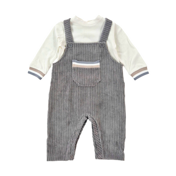 Completo neonato t-shirt + salopette