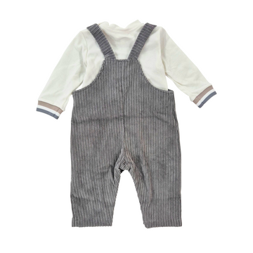 Completo neonato t-shirt + salopette