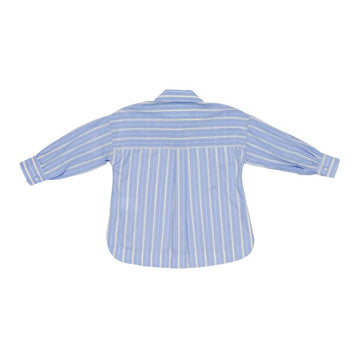 Camicia Girl Over Fit a righe