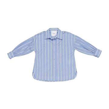 Camicia Girl Over Fit a righe