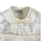 Abito neonata battesimo shantung seta 100%
