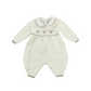 Set Nascita neonati in pura lana con fiocchetti