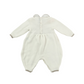 Set Nascita neonati in pura lana con fiocchetti