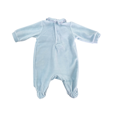 Tutina neonato ciniglia con disegno