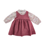 Scamiciata + Body Bimba in velluto