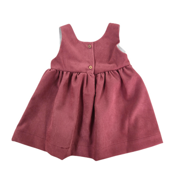 Scamiciata + Body Bimba in velluto