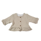 Giacca cardigan neonata in maglia