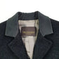 Cappotto Junior con inserti in pelle