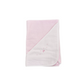 Accappatoio neonato triangolo Rosa