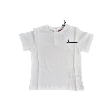 T-shirt Bambino in cotone jersey logo Paciotti