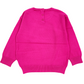 Pullover bimba girocollo con bottoni