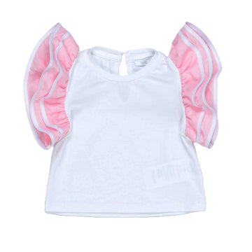 T-shirt baby con volant u+è by Miss Grant