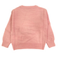 Pullover bimba misto lana con ricamo