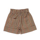 Shorts bimba in check