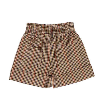 Shorts bimba in check