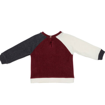 Pullover baby tricolore