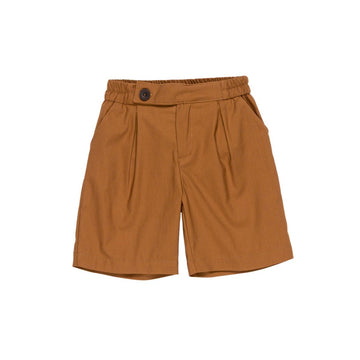 Bermuda Baby in cotone con elastico vita