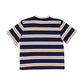T-shirt Baby in cotone a righe