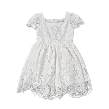 Abito bimba in pizzo Macramè Patachou