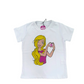 T-shirt m/c Babe cuore Mousse